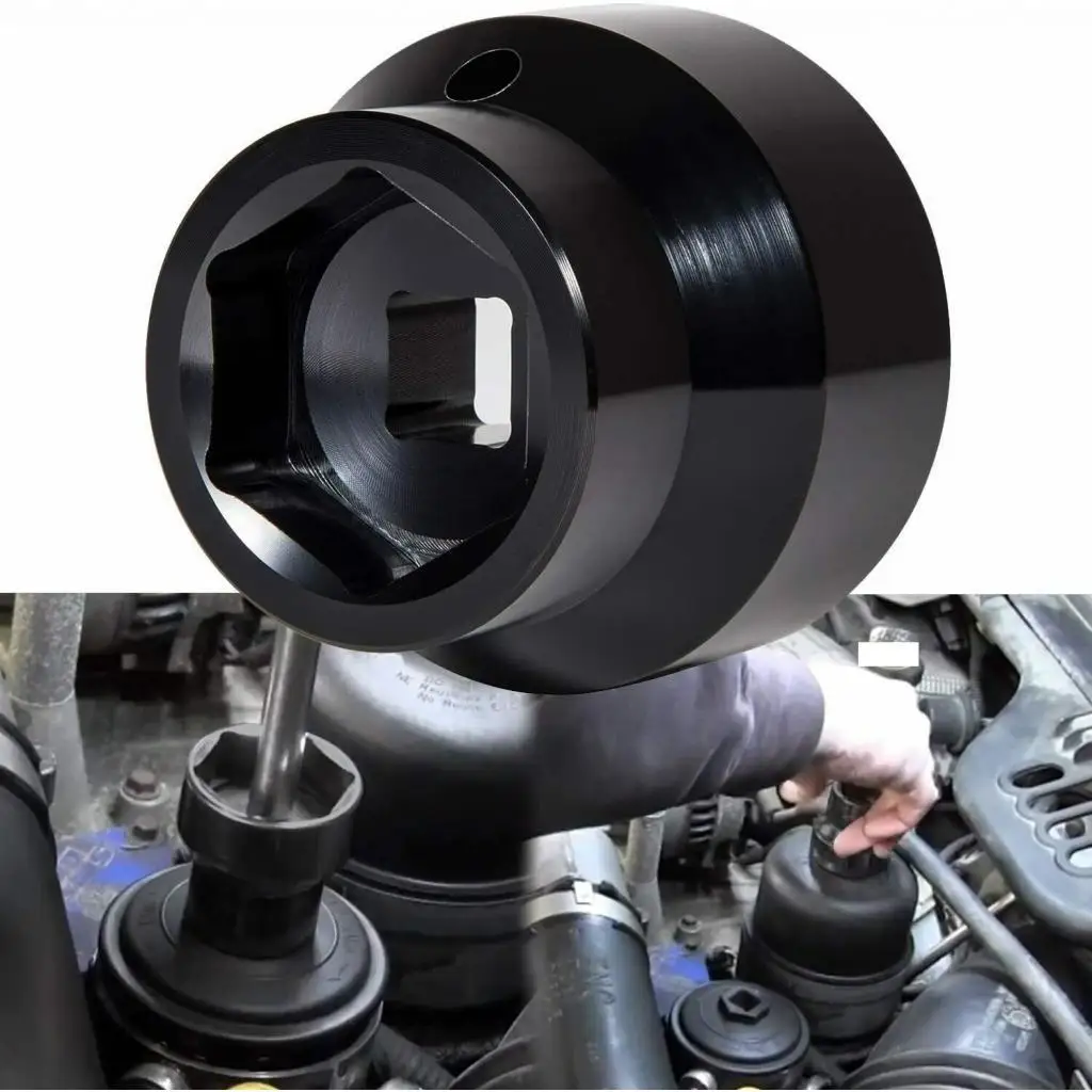 

Oil Filter Socket Assistant for 2003-2010 6.0L 6.4L Ford