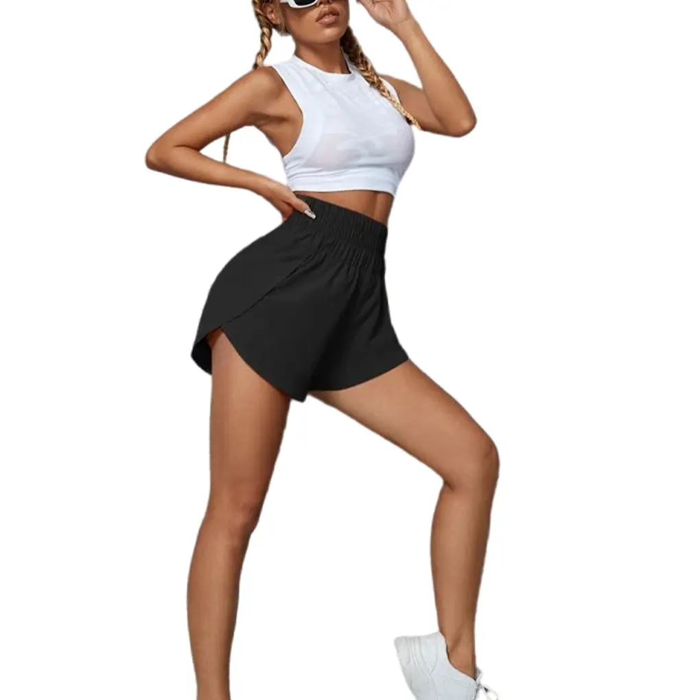 

Yoga Shorts Fitness Leggings Jogging Clothing Causal Simple Style Gym