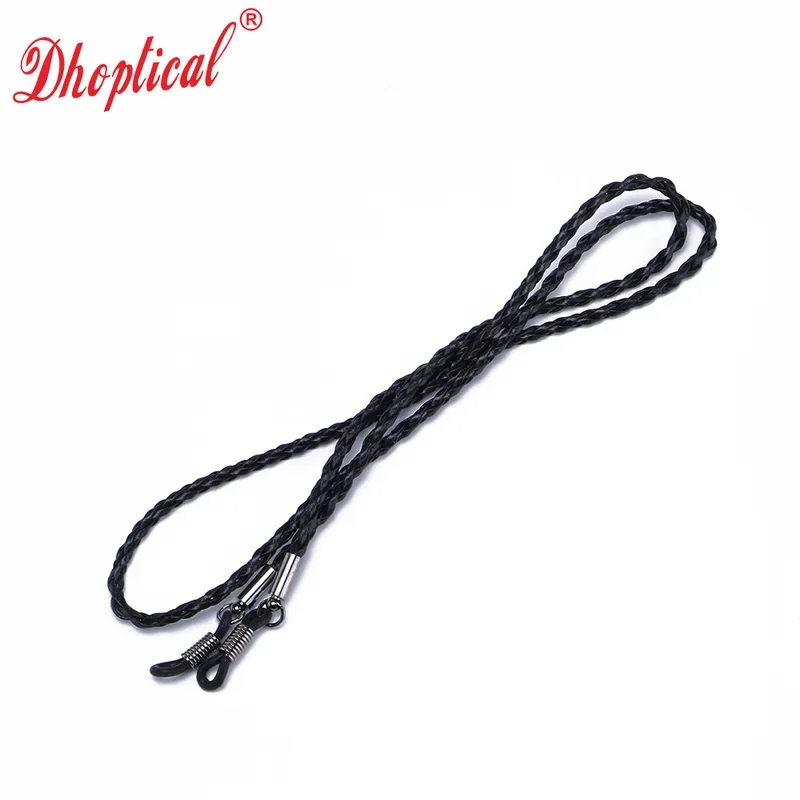 Ремешок для очков надежно сохраняет ваши очки из искусственной кожи вокруг шеи