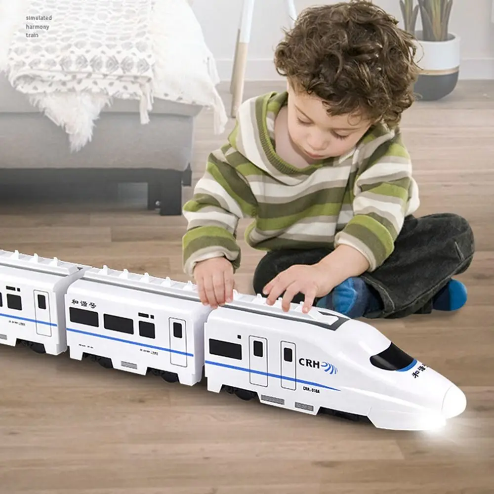 

Хобби, строительные игрушки, имитация звука, высокоскоростная железная дорога, модель эму, игрушечный конструктор «сделай сам»