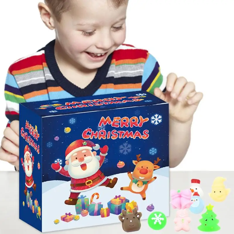 

Календарь с адвентом, сжимаемые игрушки, праздничный календарь с обратным отсчетом, календарь с адвентом, детские игрушки, подарки, чулки, к...