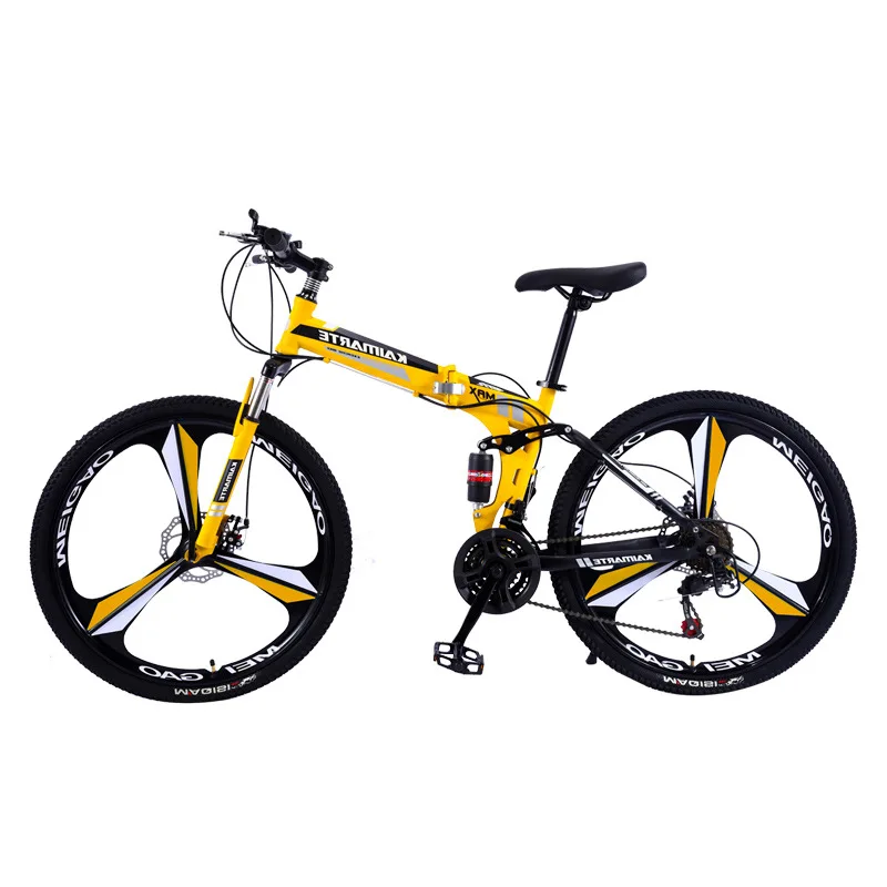 

Factory Wholesale Mountain Bike Folding 26 Inch Adult Student Variable Speed Mountain Bike Student Bicycle Soft Tail
