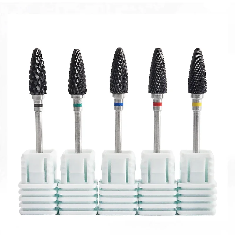 

Tungsten Carbid Nail Drill Bits Electric Manicure Drill Accessory Milling Cutters Nail Gel Polish Remover Nail polish pen head
