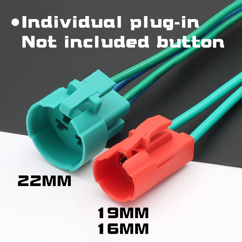 

Крупный металлический кнопочный переключатель, 16/19/22 мм, 10 А, самосброс, самоблокирующаяся сварочная ножка с грибовидной головкой, 1NO/2NO, красный, зеленый, желтый