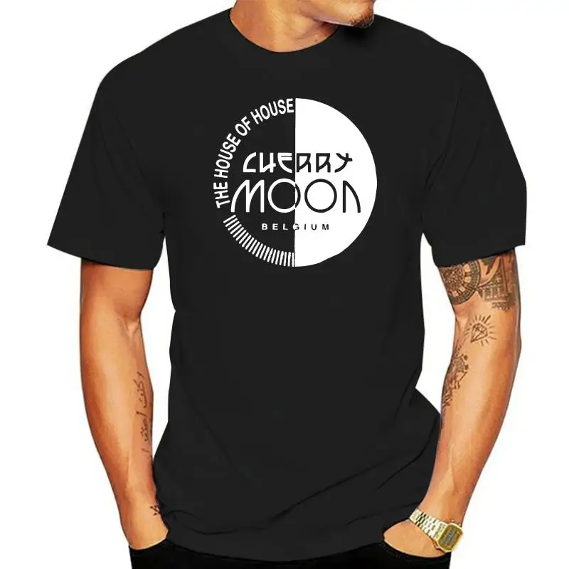 

NEW Cherry Moon Belgian House Techno Music club-life T-SHIRT Unisex S - XXL