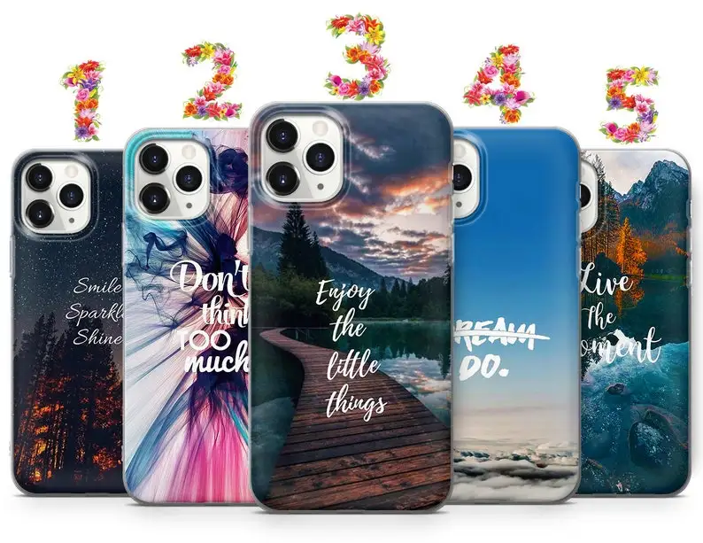 

Mountains phone case Phrases for iPhone 13 12 11 X Xs Xr 8 7 6 5 Se, Samsung S21 S20 S10 Note20, Huawei P40 P30 P20 P10