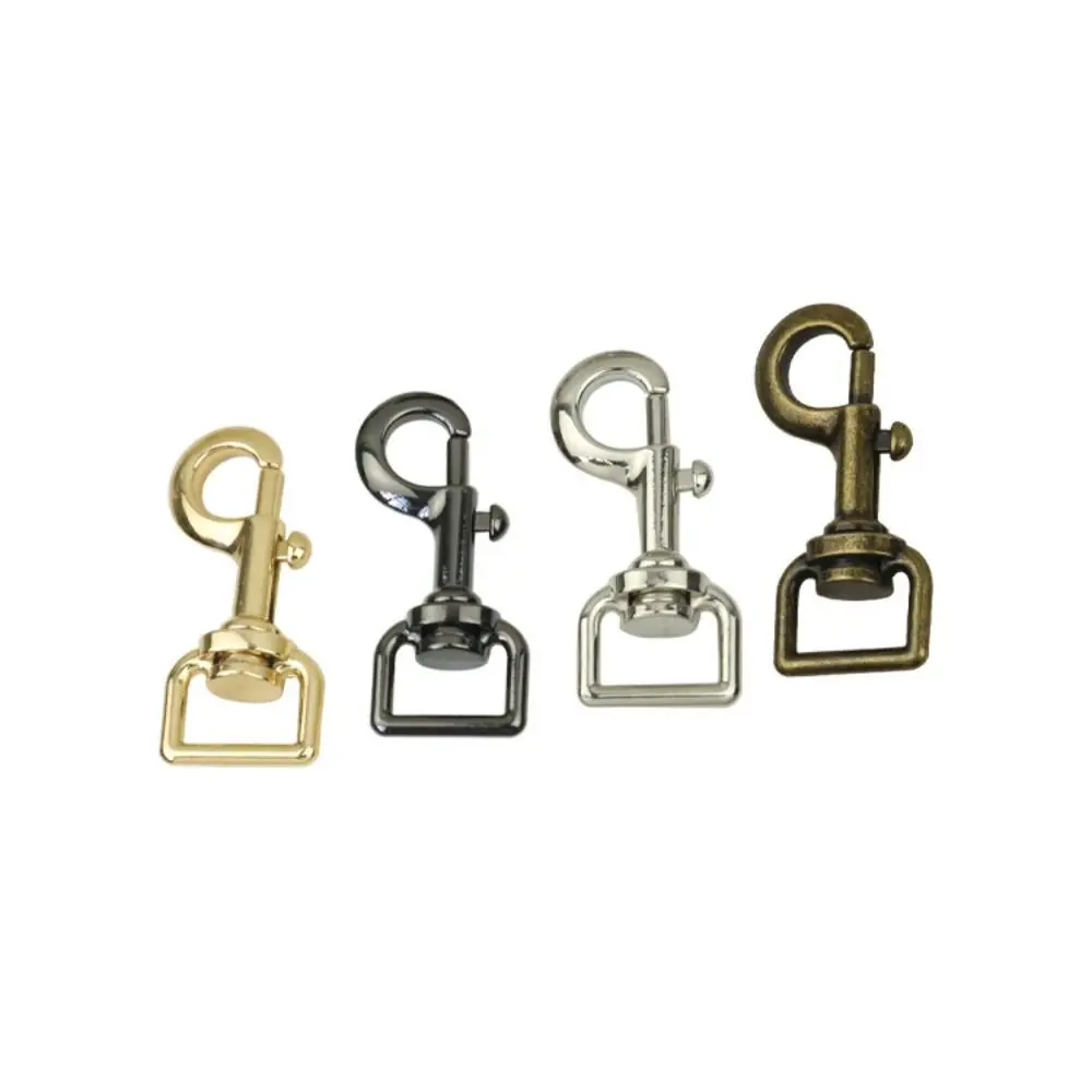 

5 Colors Metal Rotation Snap High Quality 2 Sizes Belt Keychain Leash Hooks Outdoor Tool