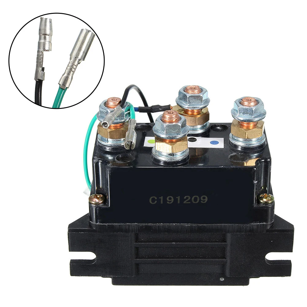 12 В 250/400A лебедка дистанционный контактор управление соленоидное реле двойное