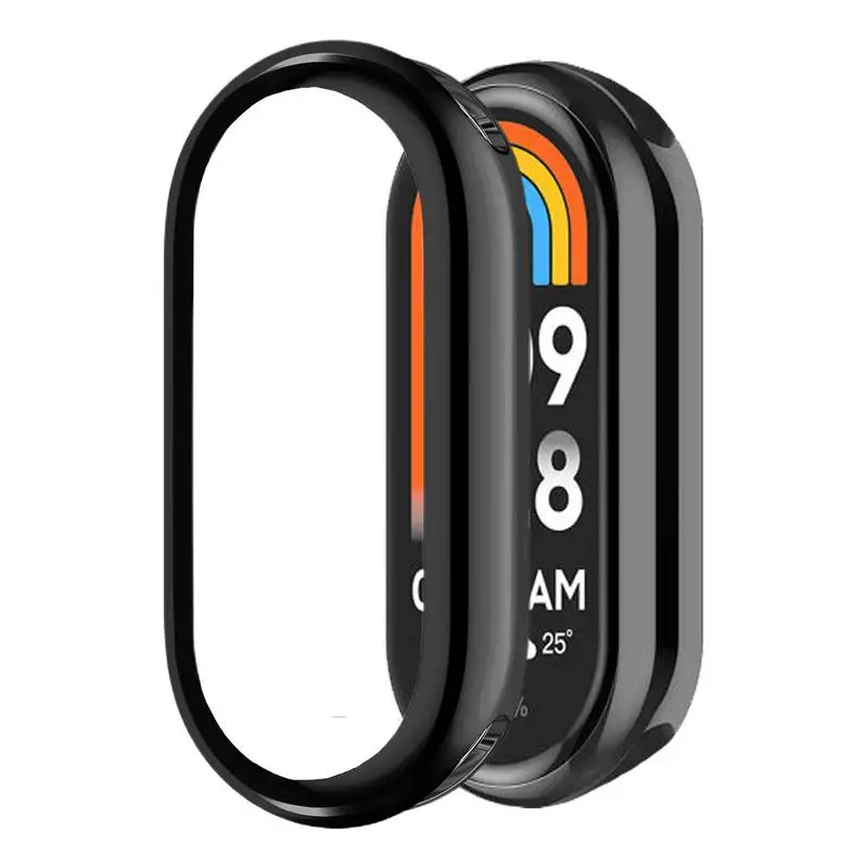 

Защитный чехол для Xiaomi Mi Band 8, Защита экрана для смарт-часов Miband, полная защита корпуса, браслета