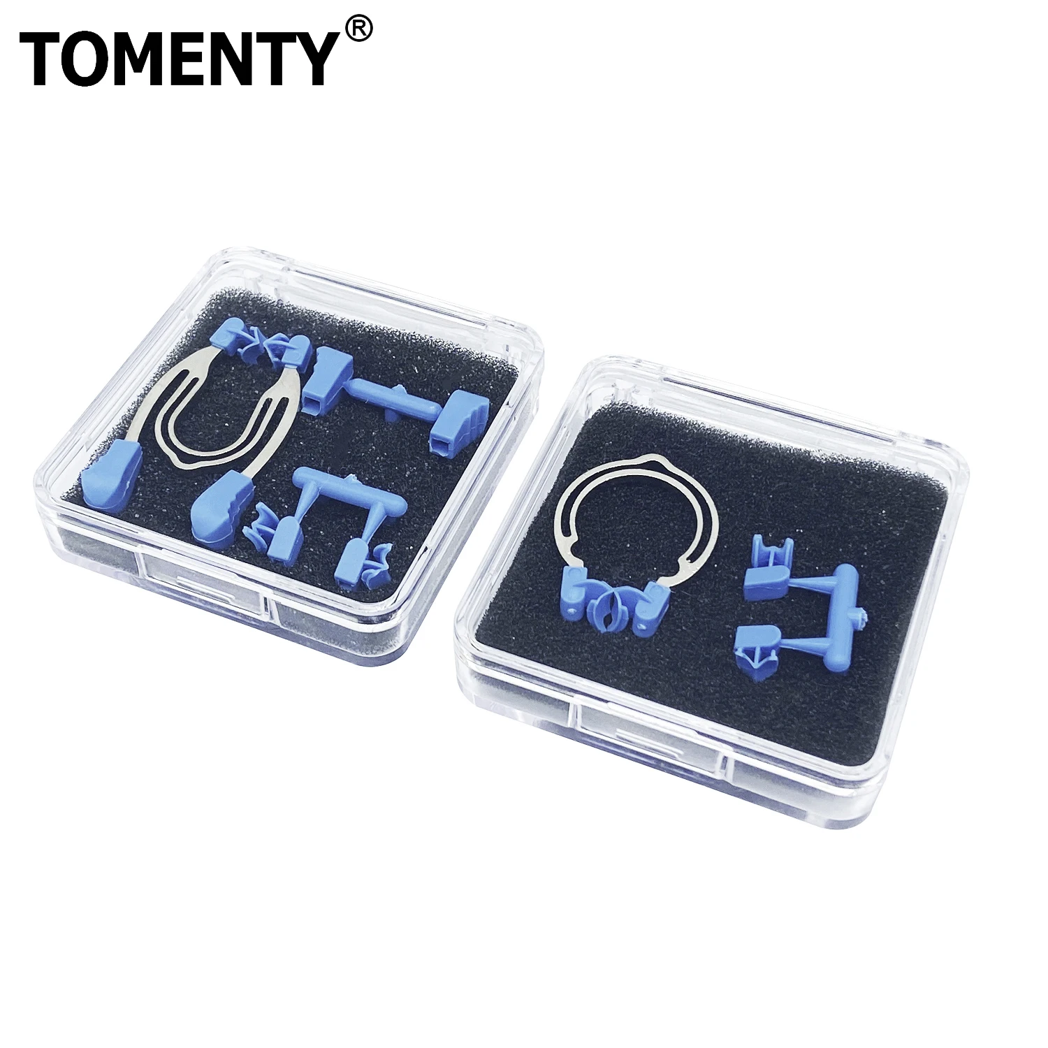 

TOMENTY Dental Matrix Sectional Contoured Matrices Clamps Wedges Metal Spring Clip Rings Dentist Tools Dental Lab Instrument