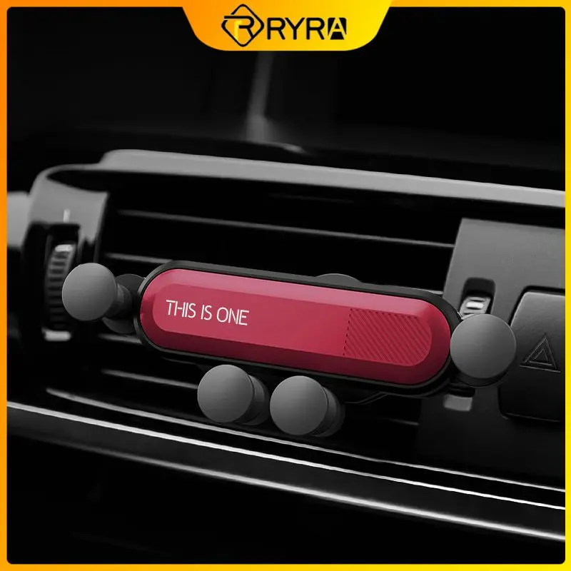 

RYRA Car Phone Support Holder Air Vent Clip Mount Mobile Phone Stand In Car GPS Support Holder 360 Degree For IPhone Samsung