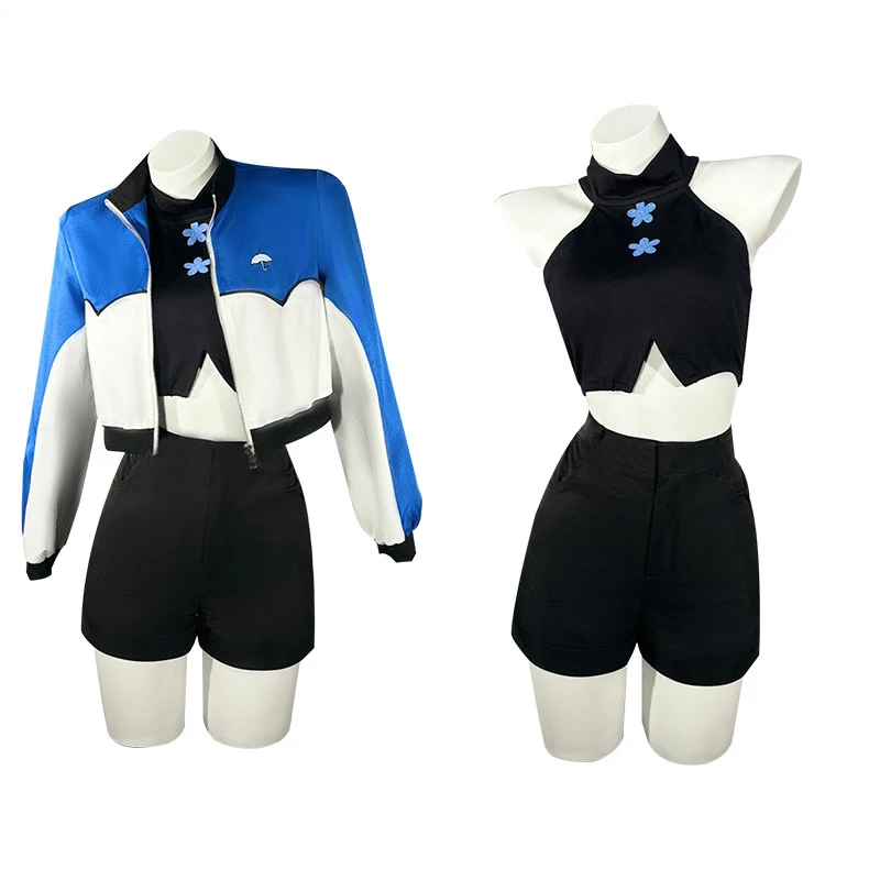 Hololive Houshou Marine Косплей Кобо Канауер Костюм Хэллоуин Вечеринка Женская Одежда