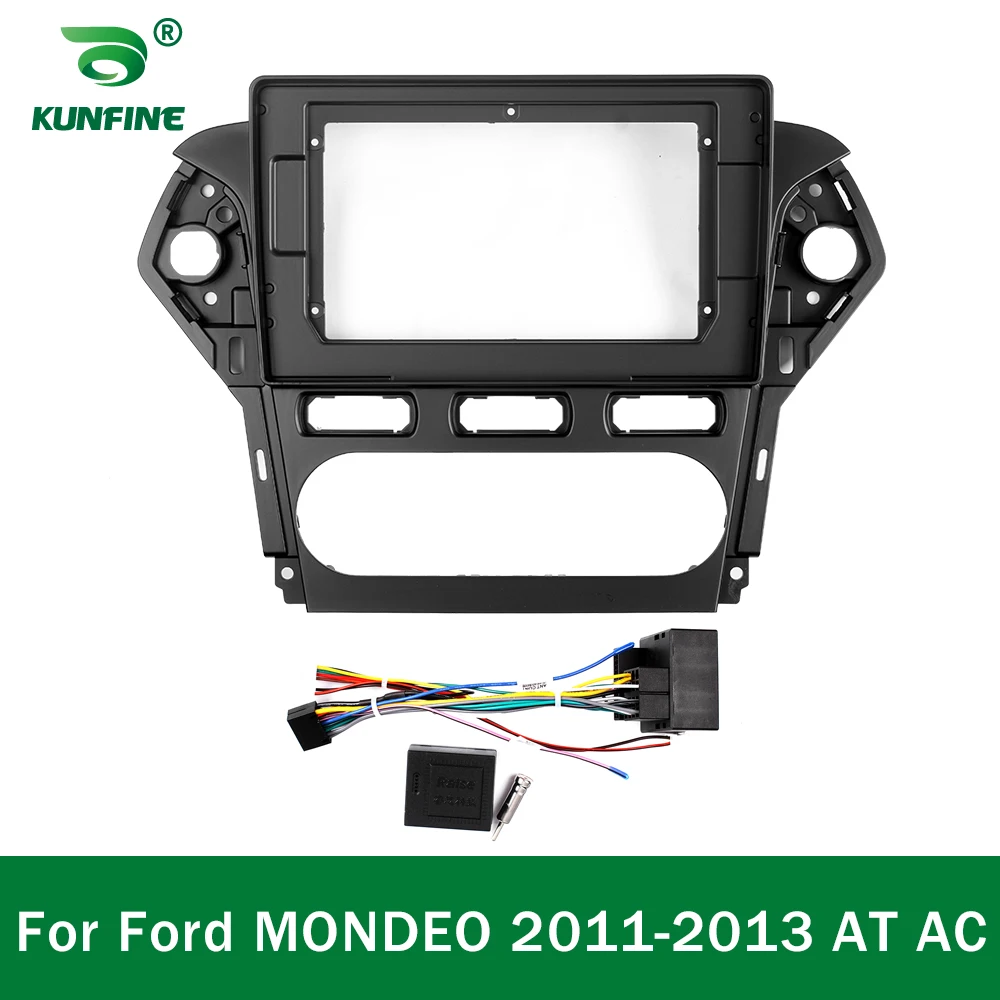 

Car GPS Navigation Stereo For Ford MONDEO 2011 - 2013 AT AC Radio Fascias Panel Frame Fit 2Din 10 inch In Dash headunit screen