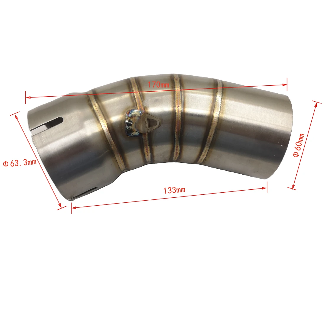 Выхлопной глушитель из нержавеющей стали 304 R nineT для мотоцикла контактный