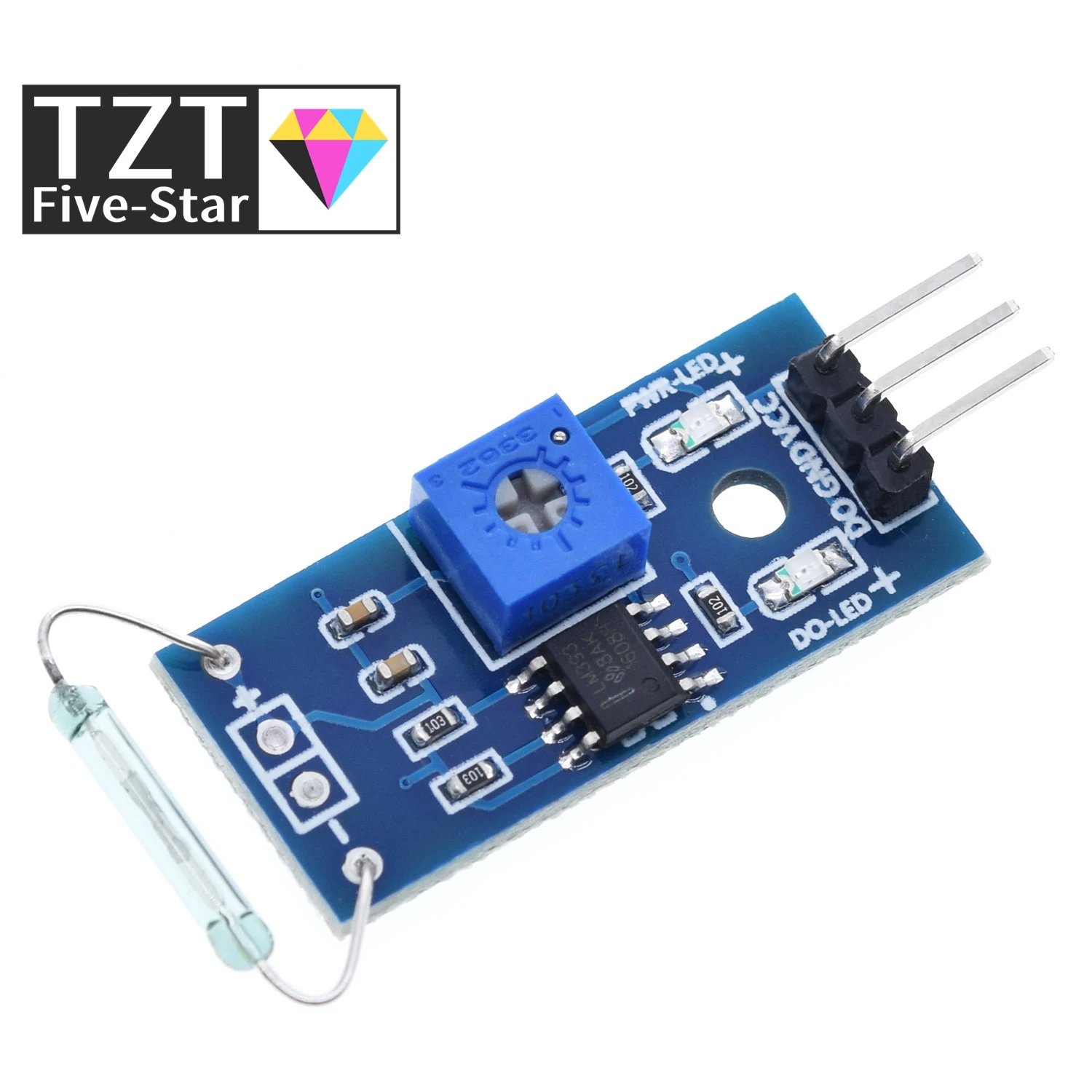 1/5 шт. модуль герконового датчика магнетронный герконовый переключатель MagSwitch