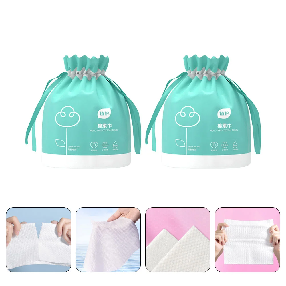 

Face Towel Cotton Disposable Facial Wipes Towels Tissue Makeup Cloth Washcloths Cleaning Paper Remover Wash Biodegradable Travel