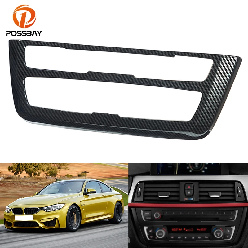 

Панель управления центральной консолью автомобиля, жесткая накладка из АБС-пластика для BMW M4 F80 F82 M3 F83 2014-2018, аксессуары, автомобильные аксес...