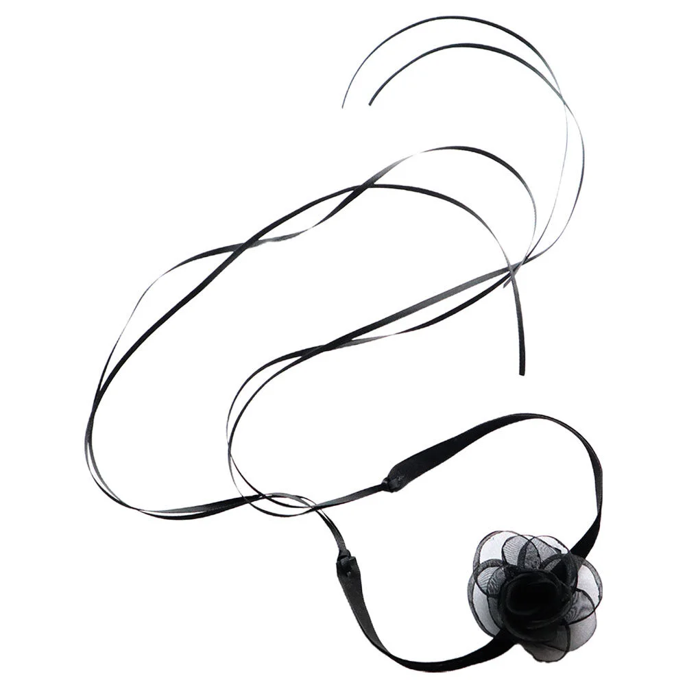 

Floral Belt Choker Necklace Camellia Flower Waist Band Ladies Necklaces Dress Women Trendy Summer