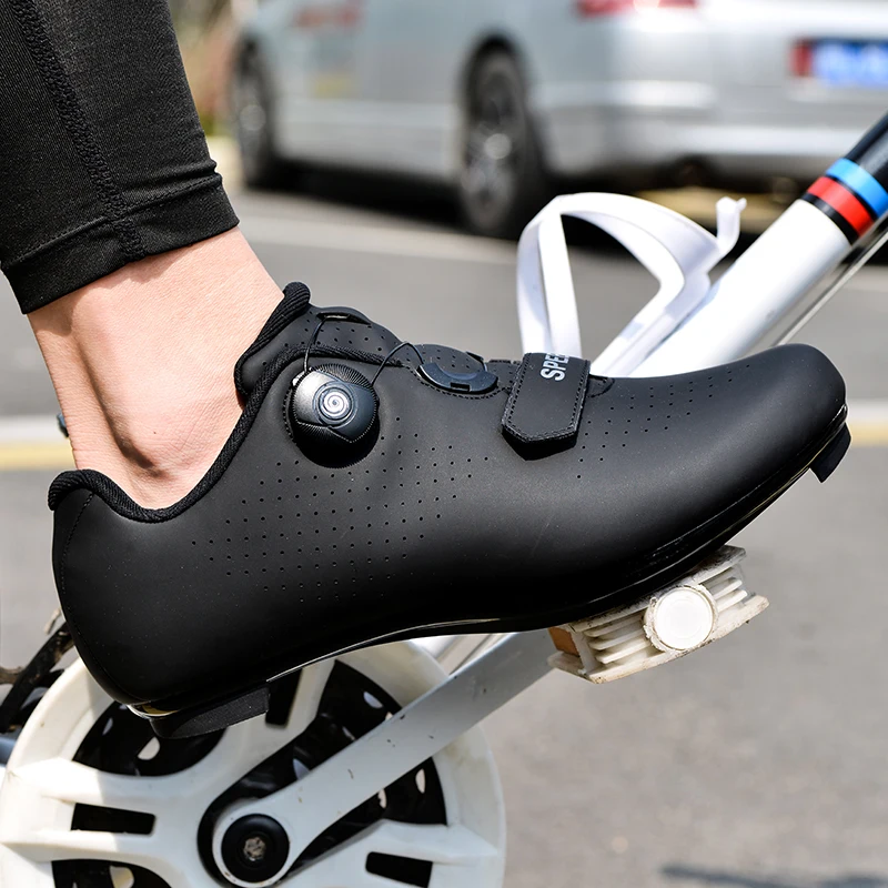   Cycling Shoes Men SPD Road Bike Sneakers Professional Outdoor Sport Self-locking Ultralight Bicycle Shoes 