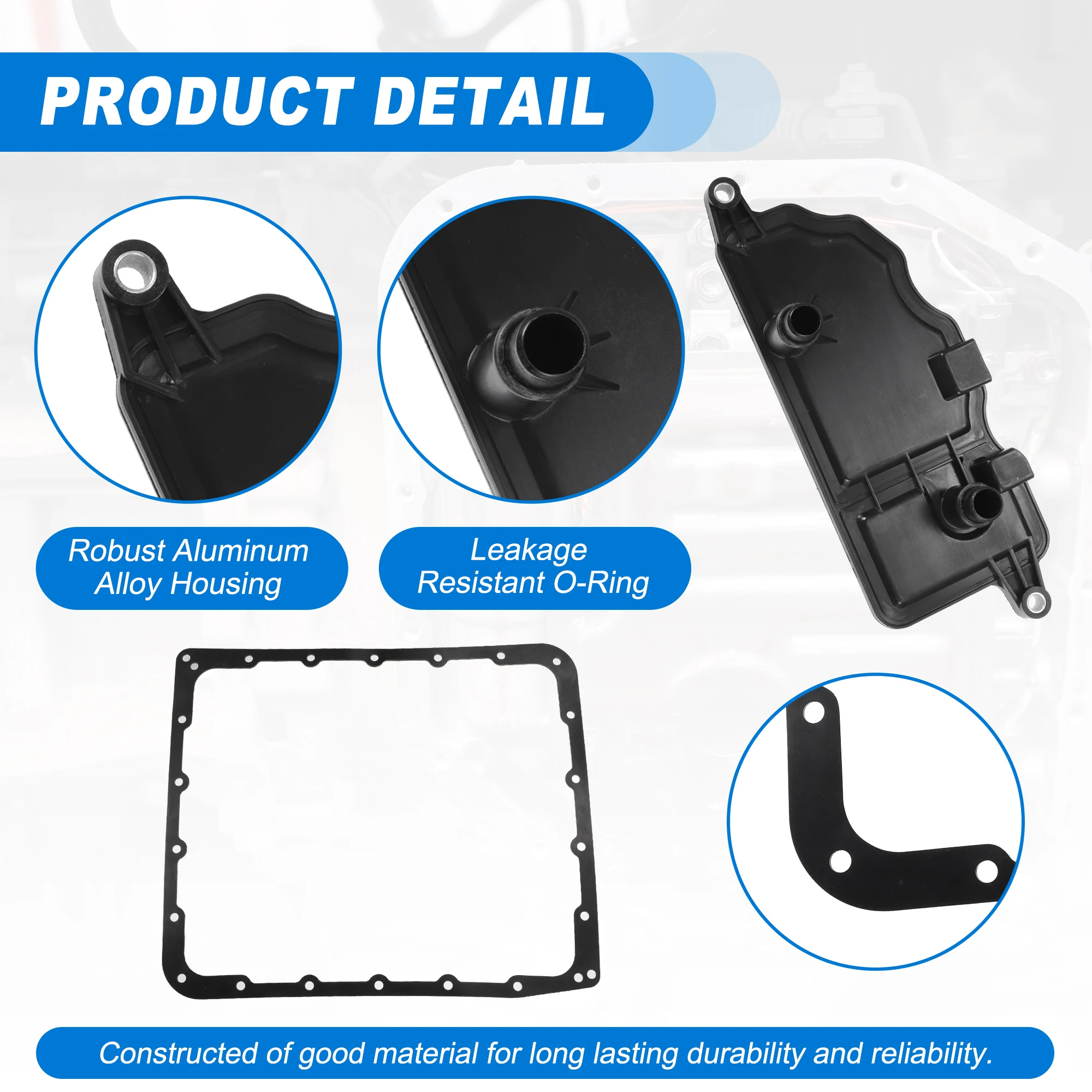 Комплект прокладок масляного фильтра коробки передач UXCELL для Nissan Pathfinder LE S SE Off-Road