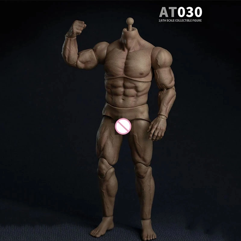 

1/6 Worldbox AT030 Male Strong Muscular 12'' Tough Man Super Flexible Joint Action Figure Body Model Fit 1/6 Head Sculpt