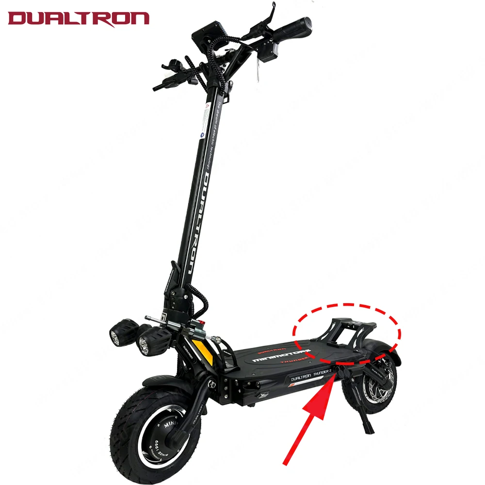 Оригинальная подставка для ног Dualtron Thunder lll 3 заднее крыло с задним фонарем