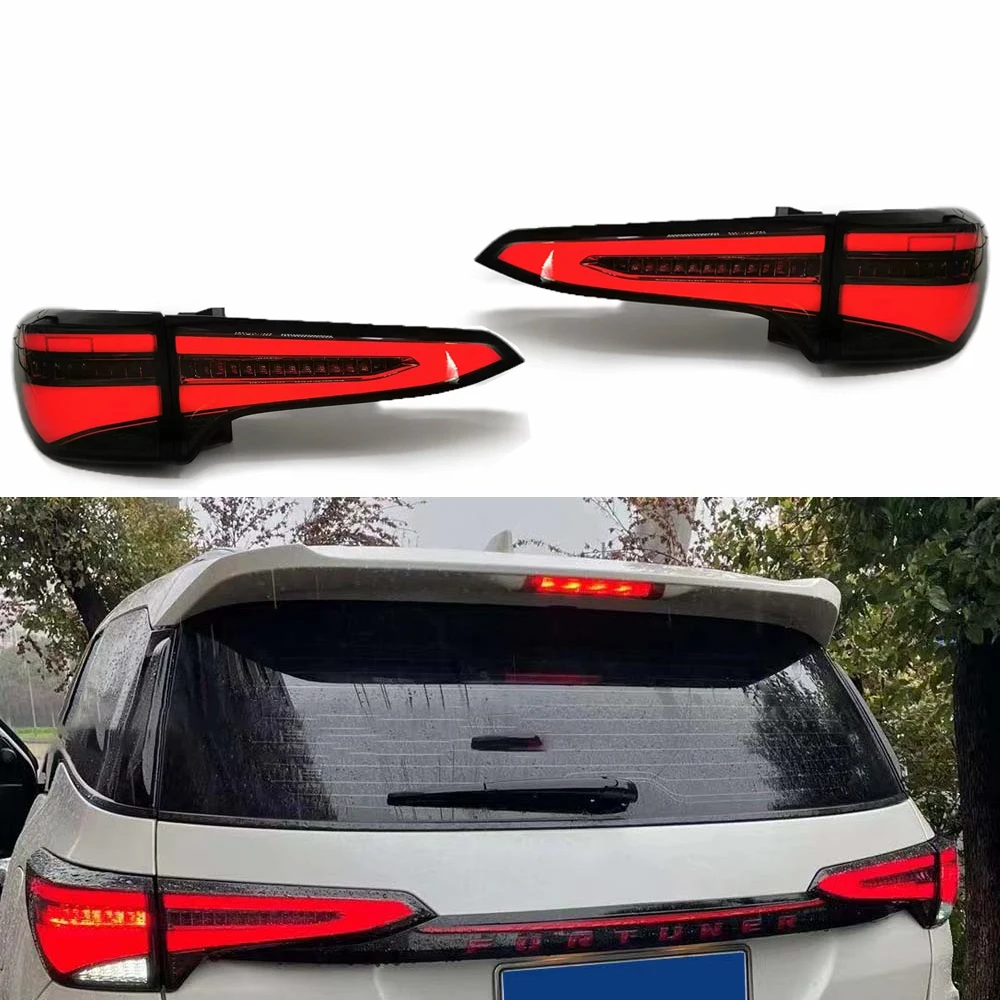 

LED Rear Stop Brake Tail Light for Toyota Fortuner 2016 2017 2018 2019 2020