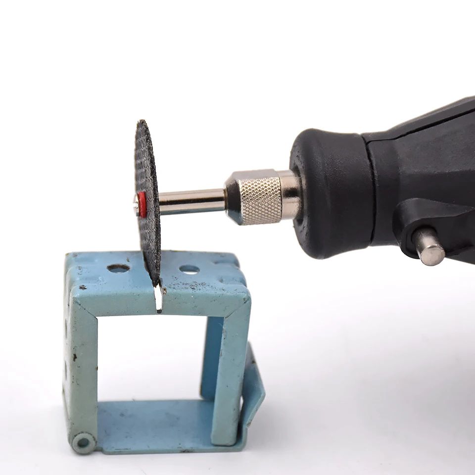 32mm Cutting Discs Resin Cut of Wheel Round Saw with Rod Double Mesh Blade for Rotary Grinding Abrasive Tools