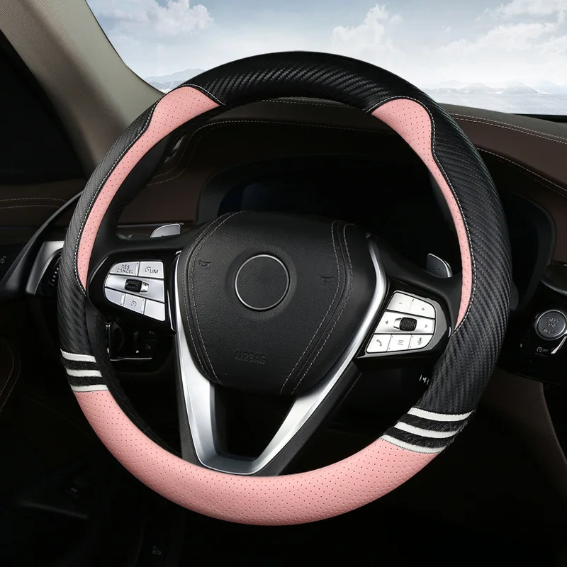 Steering Wheel Cover 38 CM Kawaii Cute Car Accessories Decoration Interior for Women for Mini Cooper JCW Audi Toyota Mazda Kia Steering Wheel Cover 38 CM Kawaii Cute Car Accessories Decoration Interior for Women for Mini Cooper JCW Audi Toyota Mazda Kia
