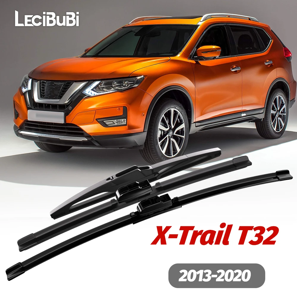 

Комплект Щеток Стеклоочистителя (передняя И Задняя) Для Nissan X-Trail T32 2013-2020, Резиновые, Черные