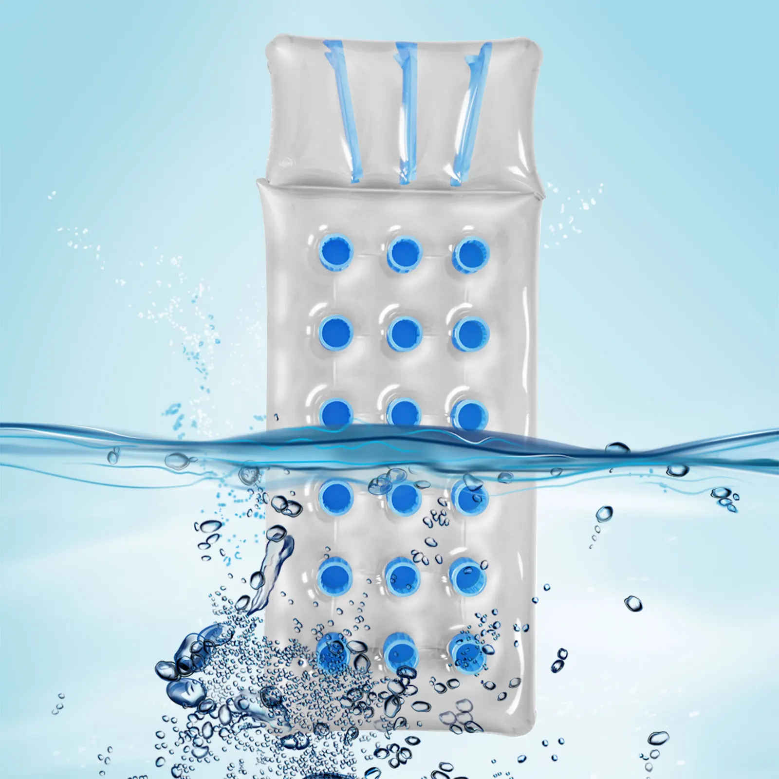 

Children Portable Water Play Toys Swimming Surfboards Pool Floating Bed Raft Kids Surfing Accessories Supplies