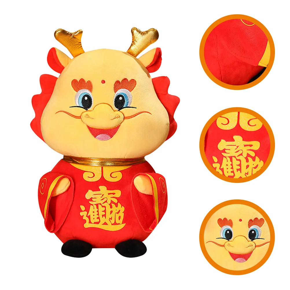 

Stuffed Dragon New Year Dragon Dragon Stuffed Animal Chinese New Year Mascot