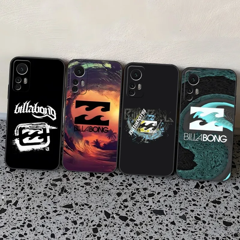 Casual Surfing Billabonges Phone Case For Xiaomi 13 Poco F3 X4 M4 M3 X4 GT 9 12 11T 11 9T 9SE 11i Pro Ultra Note10 Lite Cover