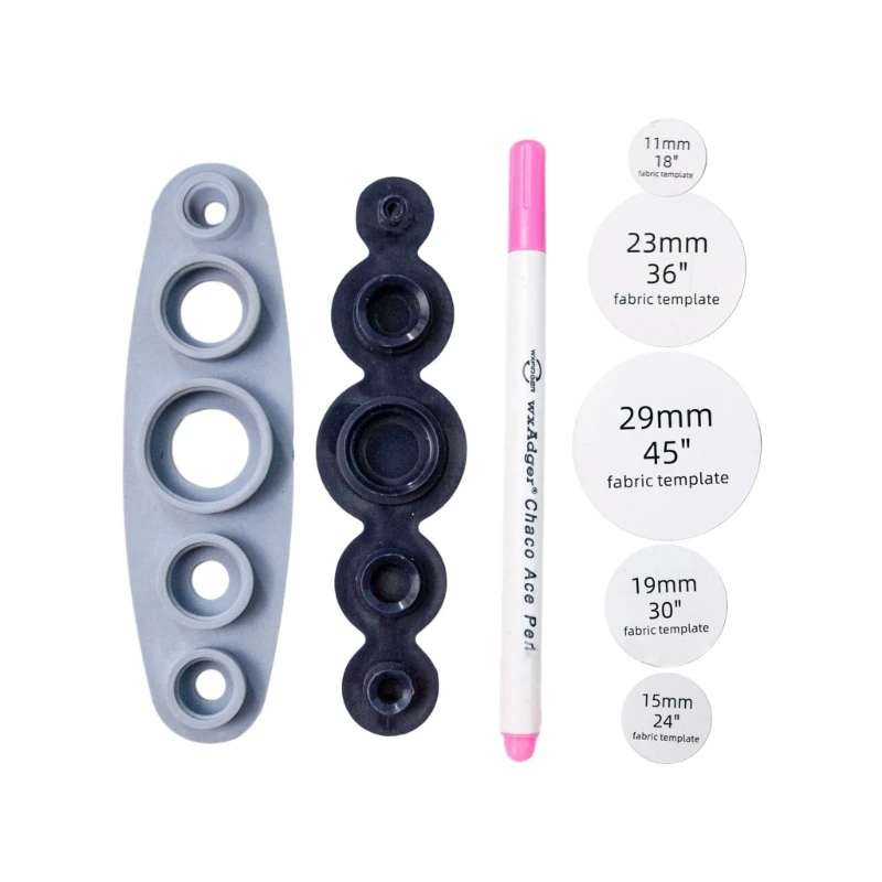 Рисунок 2 - Набор тканевых пуговиц «сделай сам»