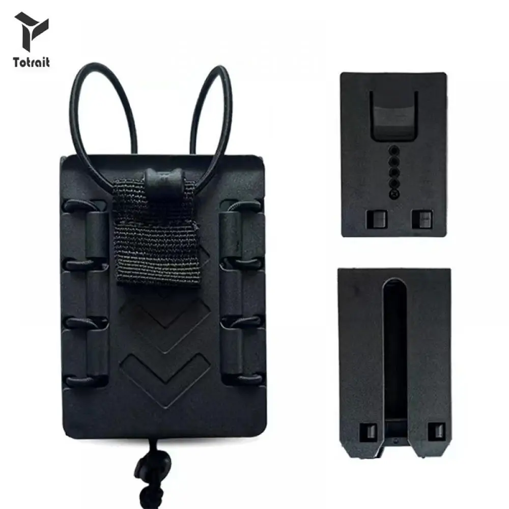 

High Quality Totrait Tatical Waist Hanging Walkie-Talkie Set Side Opening Quick-Pull Vest Back Plate For Hunting
