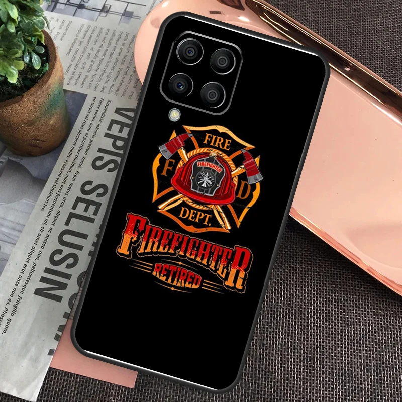 Фото Чехол Firefighter Fire Department Fireman для Samsung Galaxy M20 M15 M55 M31s M51 M21 M11 M13 M33 M53 M52 M32 M12 M14 M34 M54 №4