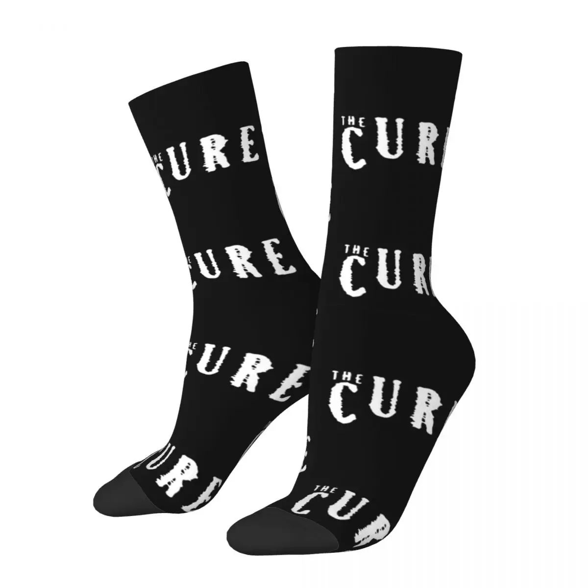 

The Cure Music Theme All Season Socks Stuff for Unisex Cozy Crew Socks