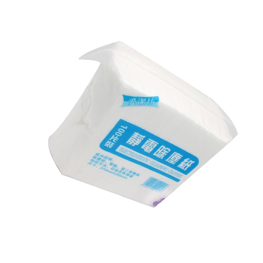 

100 шт. одноразовая бумага для удаления пыли из микрофибры электростатические ткани сменная ткань для швабры салфетки для уборки ванной комн...