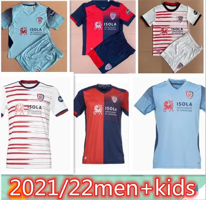 

21 22 Cagliari Calcio soccer jerseys third 2021 2022 godin JOAO PEDRO NANDEZ NAINGGOLAN MARIN Simeone SOTTIL Oliva PAVOLETTI mag