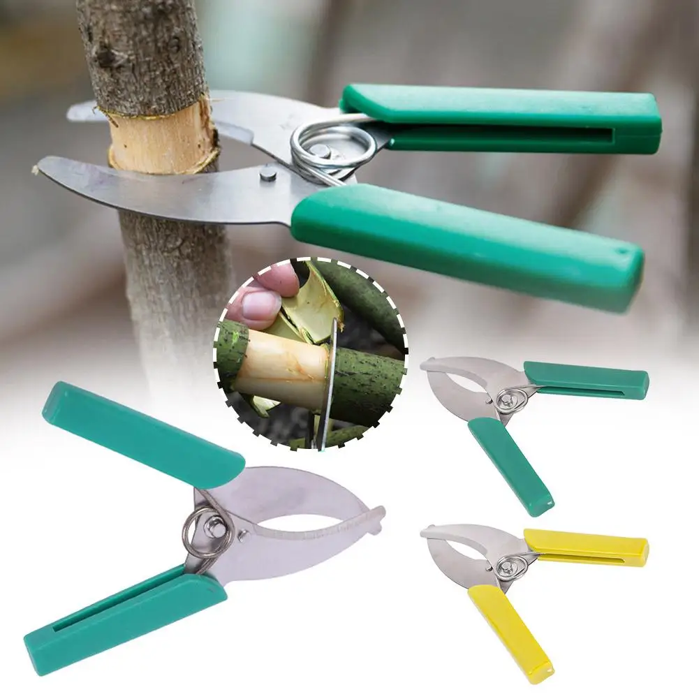 

New Peeling Tool Scissors Girdling Knife Pruning Grafting Knife Grape Garden Shrub Orchard Fruit Tree B0x9