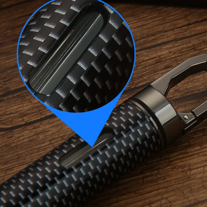 HONEST металлический съемный брелок ветрозащитный струйный синий пламя бутановая