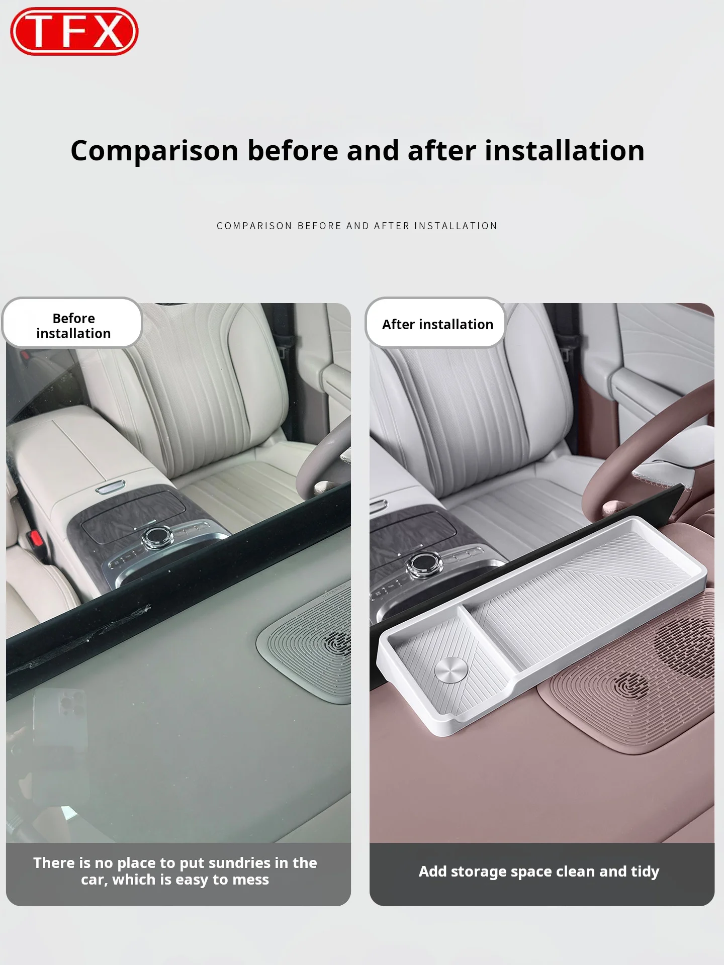 Фото Для Geely Galaxy M9 2025 2026: Органайзер-лоток из силикона для хранения за экраном, в приборную панель, прочные аксессуары для интерьера автомобиля №4