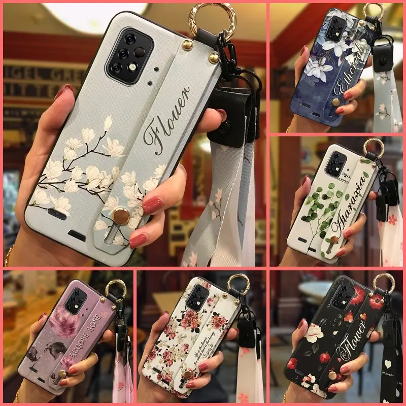 dirt resistant wristband phone case for umidigi bison x10 pro original silicone for girls waterproof free global shipping