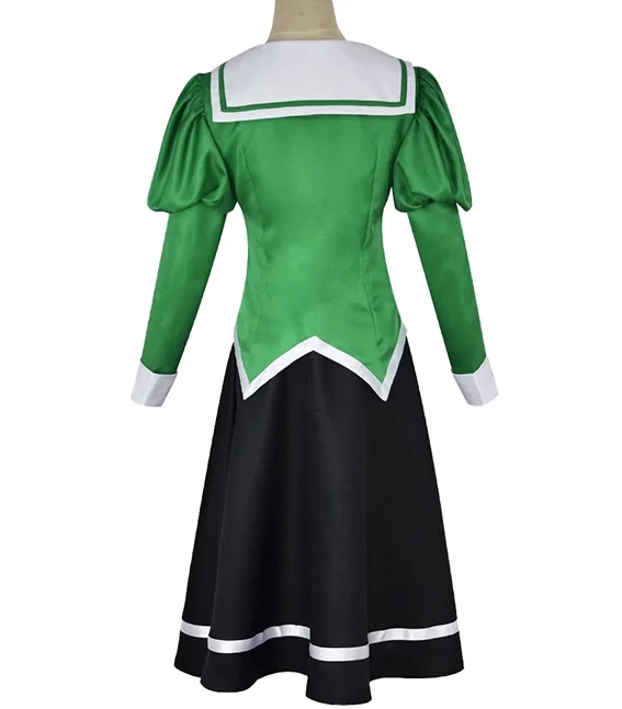 Унисекс аниме Cos Shiraki Hime косплей костюм Хэллоуин униформа нестандартного размера