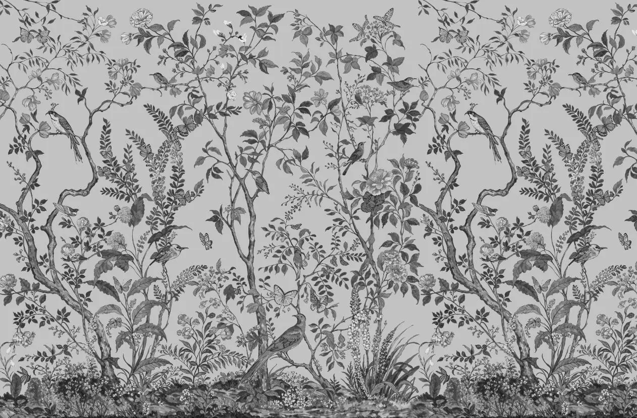 

Пользовательские американские сельские цветы птица 3D настенные обои гостиная диван ТВ фон украшения дома обои для спальни