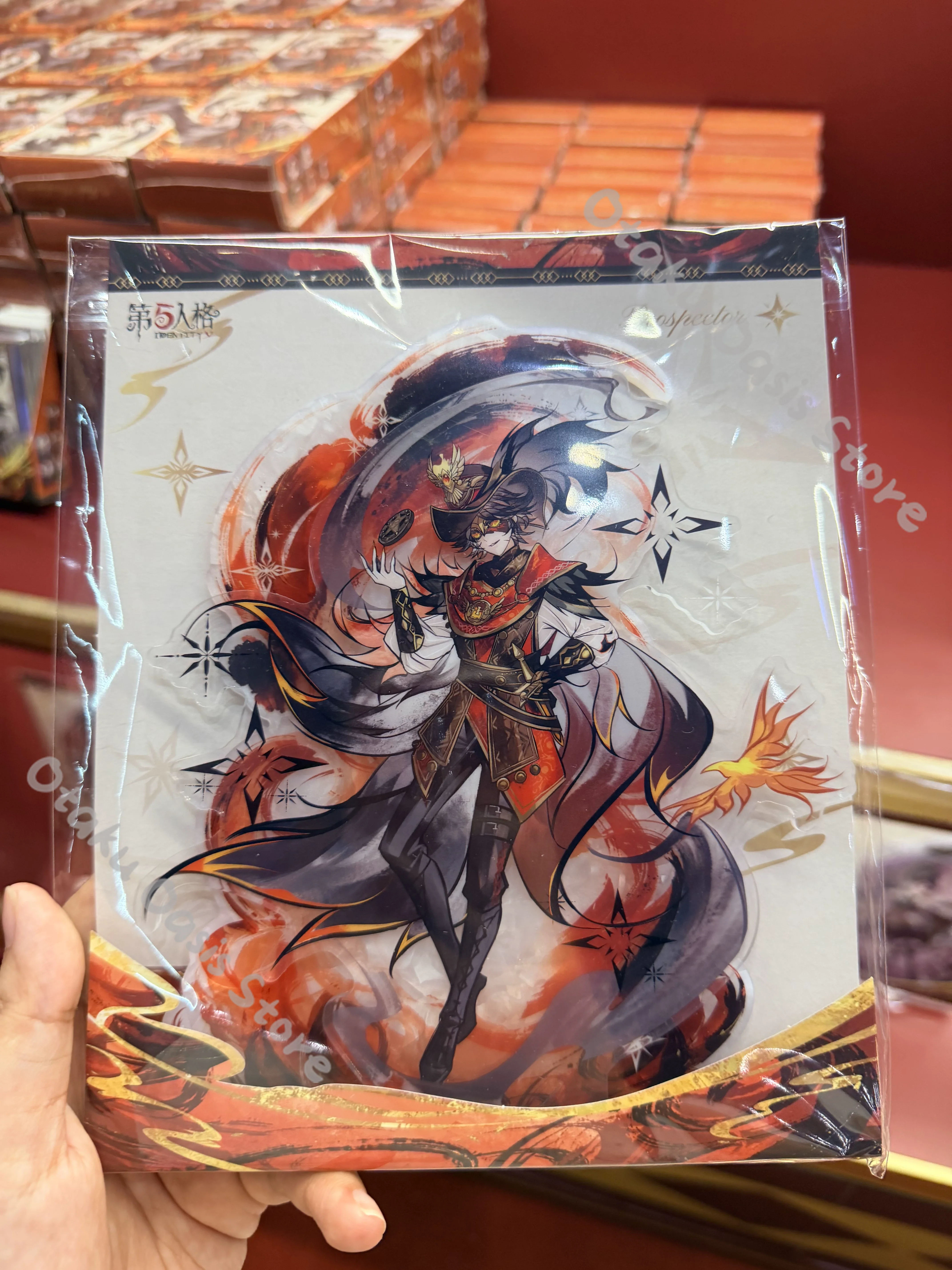 Фото Identity V: Акриловые фигурки-подставки для декора, официальные косплей-аксессуары (Нортон, Кэмпбелл, Мэри, Марта, Бехамфил, Эмили, Дайер) №1