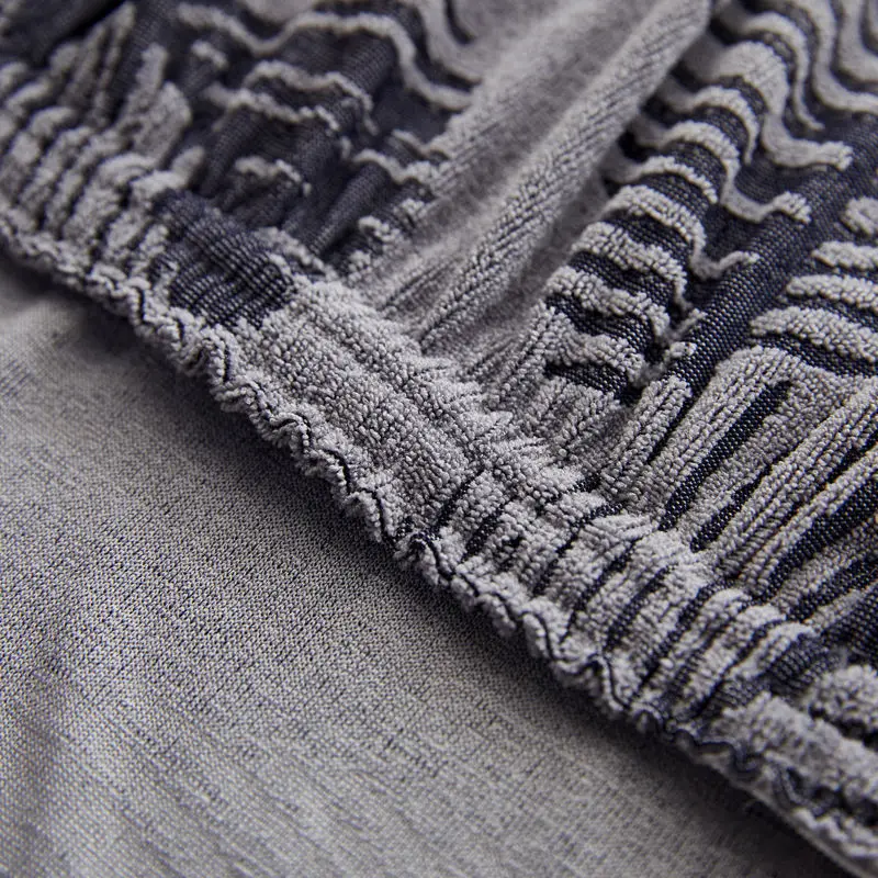 Жаккардовые чехлы для стульев кухни сверхтолстые из хлопка и спандекса обеда на