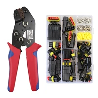 crimping pliers clamp tools for car electrician crimp terminals set kit automotive terminal sn 48b wire stripper
