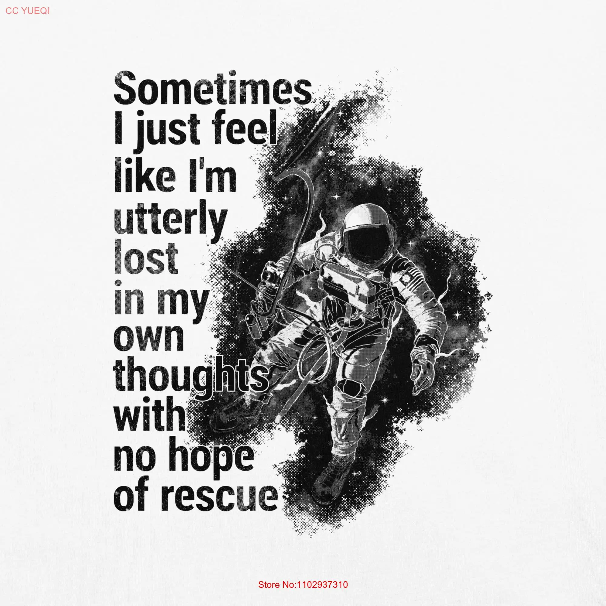 Футболка Utterly Lost Comfort Colors с длинными или короткими рукавами