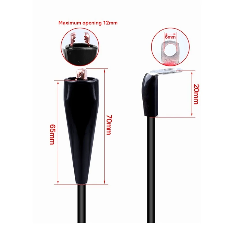 Разъем RD X36A 36A к тестовому кабелю зажима типа крокодил и микрокабелю связи для